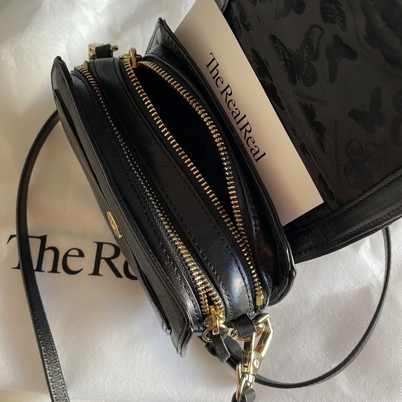 Leather Crossbody Bag - Picture 6 of 9